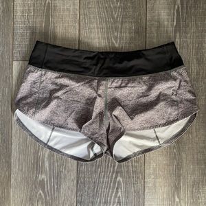 Lululemon speed shorts